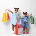 kids holding bags